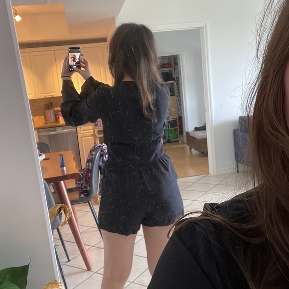 Alexis Lavender silk romper - Picture 5 of 5